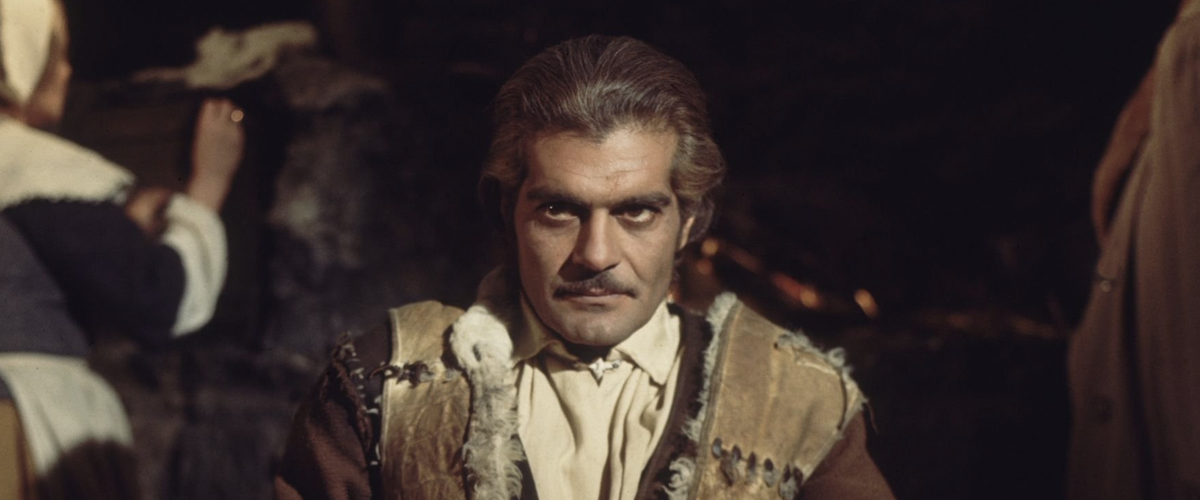 Omar Sharif från filmen The Last Valley (1971).